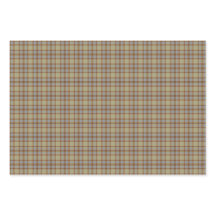 Light Green Blue Brown Plaid Tartan