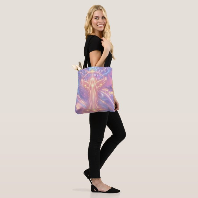 Light Rises Through Every Breath Tote Bag (No(a) Modelo)
