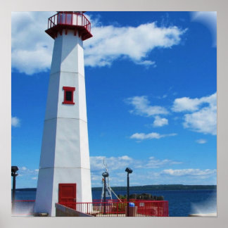 Lighthouse Art Poster Impressão