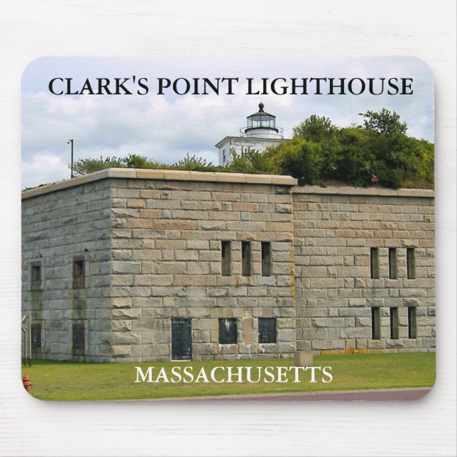 Lighthouse de Clark, Massachusetts Mousepad (Frente)