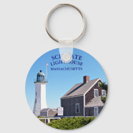 Lighthouse de Massachusetts Chaveiro