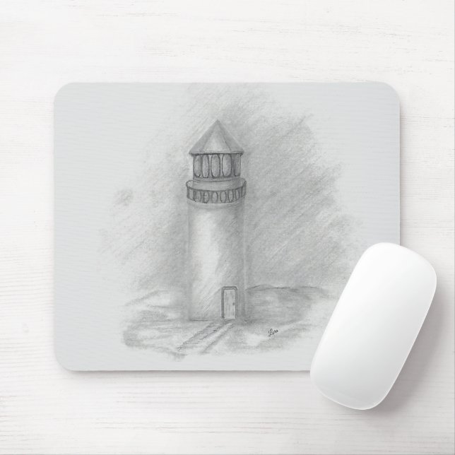 Lighthouse Mousepad (Com mouse)