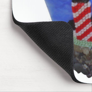 Lighthouse Ocean View Clay Pot Mouse Pad