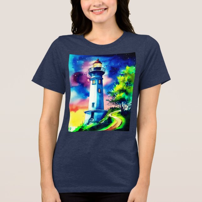 Lighthouse Under a Starry Sky (Frente)