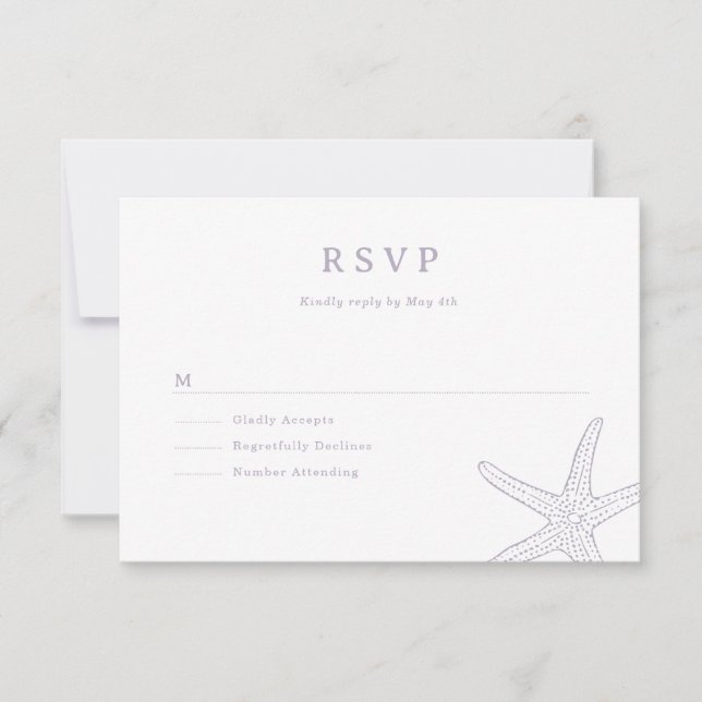 Lihue Wedding RSVP (Frente)