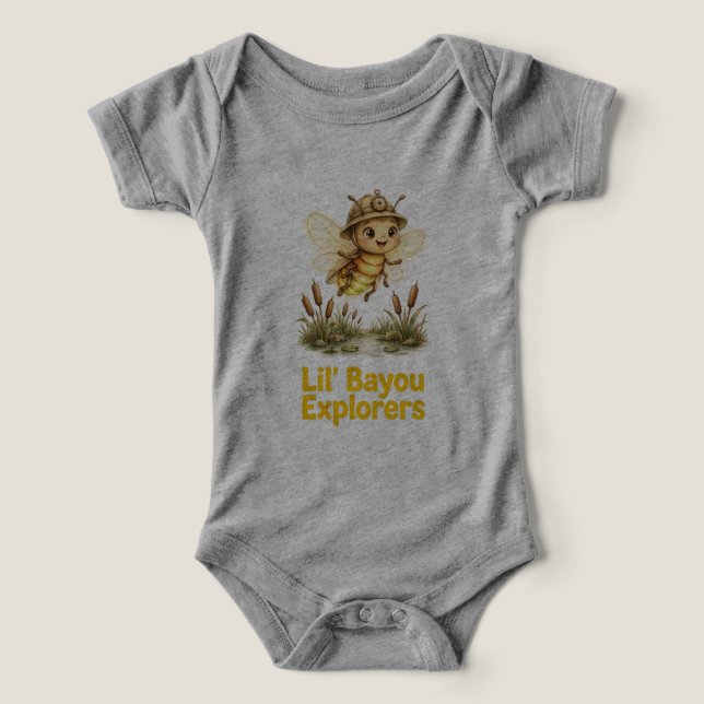 Lil' Bayou Explorers Firefly Baby Body (Design frontal)