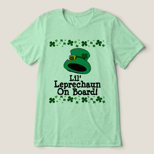 Lil' Leprechaun sobre a gravidez na maternidade do (Design frontal)