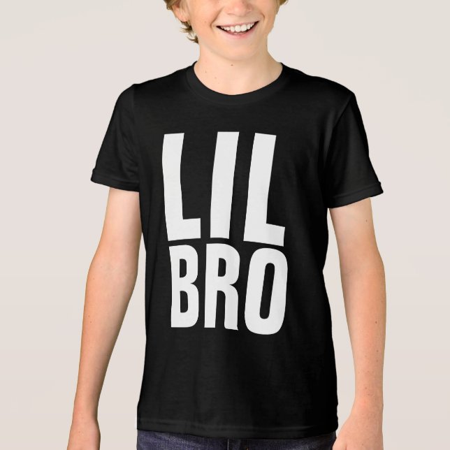 LIL LITTLE BRO BROTHER T-SHIRTS (Frente)