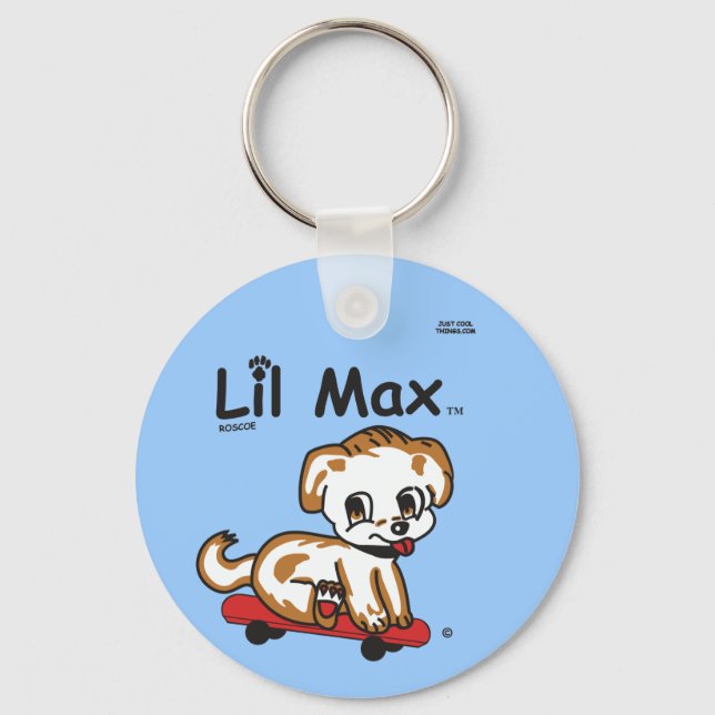 Lil Max Button Chaveiro (Frente)