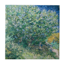 Lilac Bush (Lilacs) por Vincent van Gogh