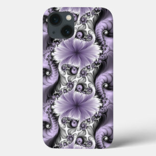 Lilac Illusion Abstract Floral Fractal Art Fantasy