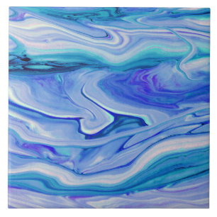 Lilac Marble Agate Abstrato