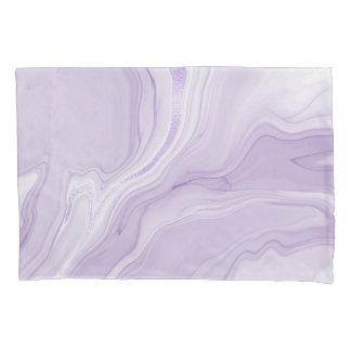 Lilac Marble Travesseiro Case