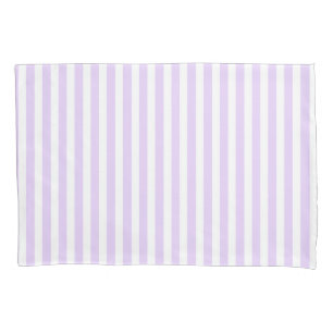 Lilac purple and white candy stripes