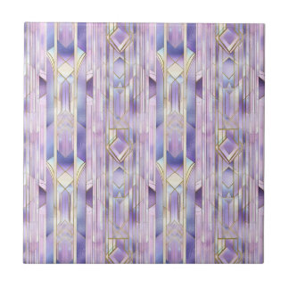 Lilac Stainance Glass Elegance