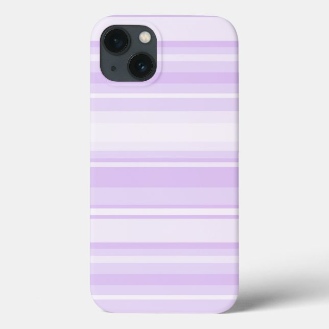 Lilac stripes Case-Mate capas de iphone (Verso)