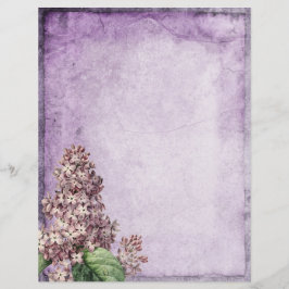 Lilac Vintage - Pergaminho Floral