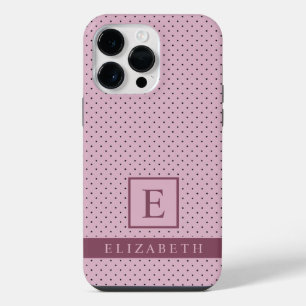 Lilás Pálido Personalizado Rosa Pastel Roxo Bolinh