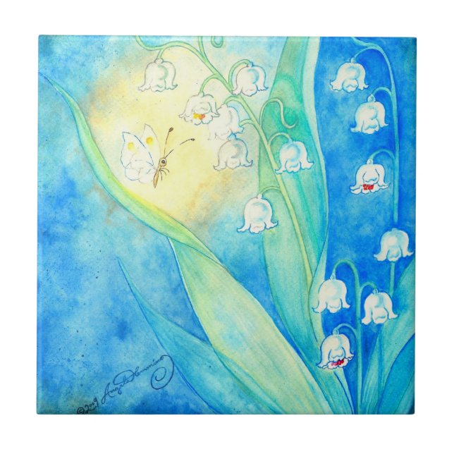 Lilases do Vale com Borboleta (Frente)