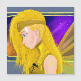 Lilin OC - Anjo ciborgue - Arte inspirada no Stars