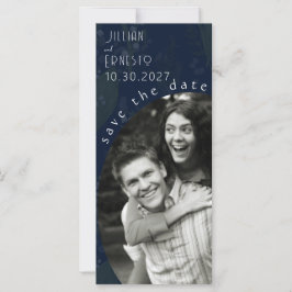 Lily de Valley Darkest Blue com fundo desbotado