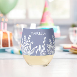 Lily Do Nome Personalizado Floral Do Vale