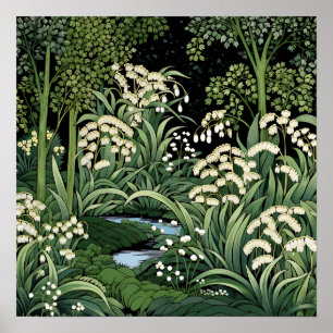 Lily do Vale Art Impressão