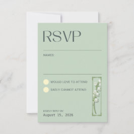 Lily do Vale - RSVP Verde Musgo