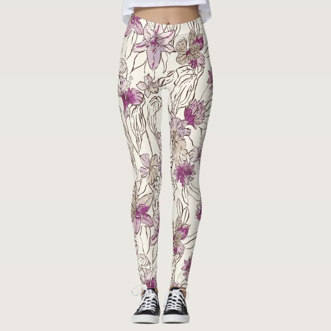 Lily Floral Legging (Frente)
