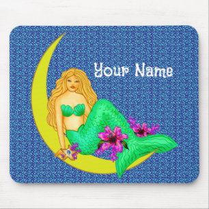 Lily Moon Mermaid mousepad em português