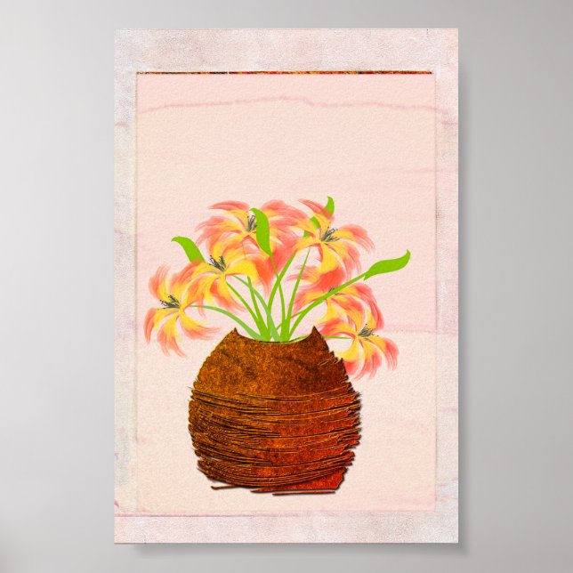 Lily no Vase Poster (Frente)