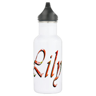 Lily, Nomeie Meninas De Logotipo Garrafa De Água R