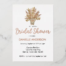 Lily Of The Valley Buquê Chá de panela