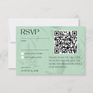 Lily of the Valley - Soft Green RSVP