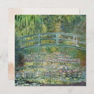 Lily Pond Água   Vintage - Pintura Francesa