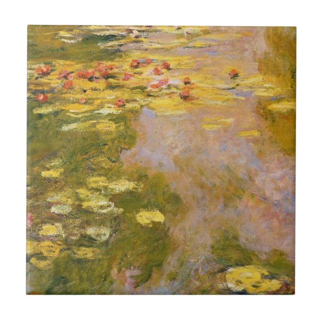 Lily Pond de Claude Monet Cerâmica (Frente)