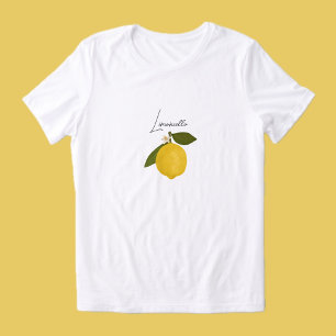 Limão Amarelo com Folhas Verdes Citrino Fresco