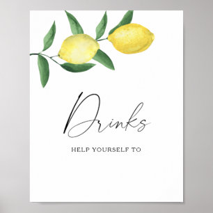 Limas - Bebidas Poster