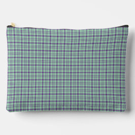 Lime Green Purple Plaid Classic Pattern