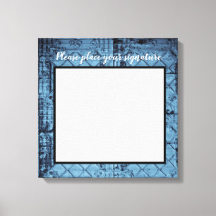 Limite máximo do painel estanque à Canvas de assin