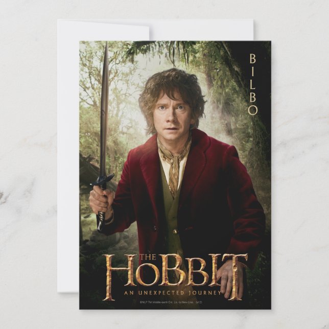 Limited Edition Artwork: BILBO BAGGINS™ (Frente)