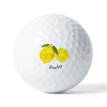 Limões Amarelos Personalizados da Aquarela