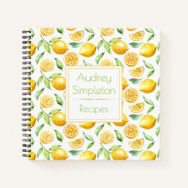 Limões de Aquarela Deixam Livro de Receitas Quadra