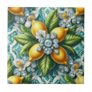 Limões e Diamantes Art Déco