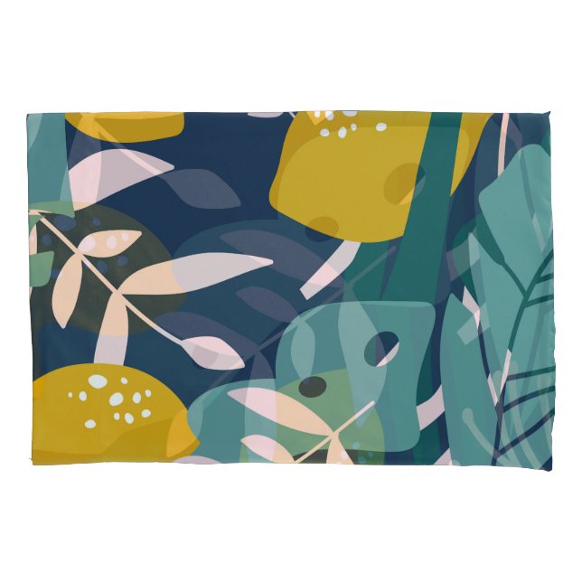 Limões Frescos: Padrão Vintage Sobreposto (Frente)