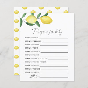 Limões - Jogo de festas preces para jogos de beb