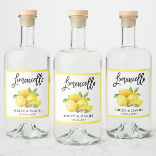 Limões Limoncello Watercolor do Escopo