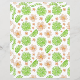 Limões Scrapbook Paper