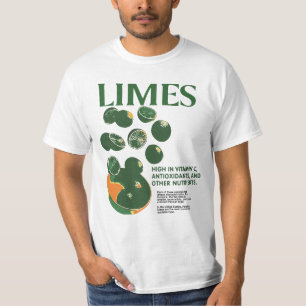 Limões Teto Gráfico, Camisa Vegetal, Camisa Fruta