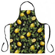 Limões vivos no fundo negro